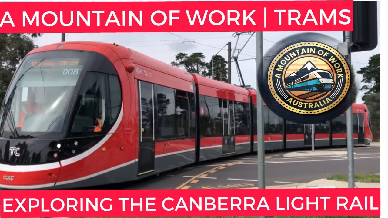 Exploring The Canberra Light Rail | Trams/Light Rail | ACT