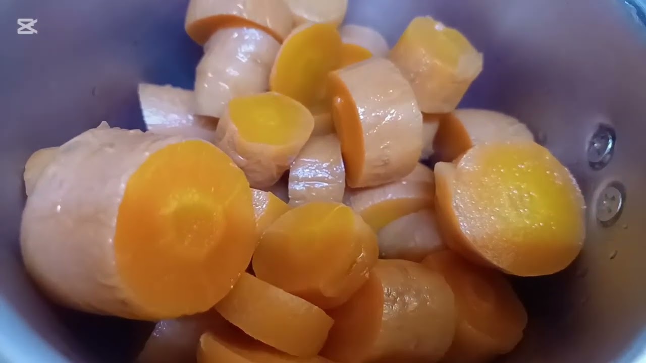 Carrot pudding 