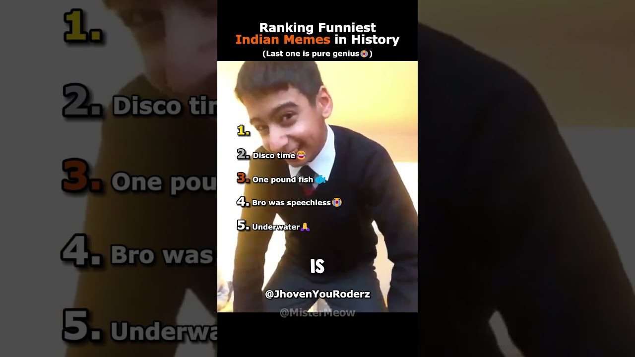 Ranking Funniest Indian Memes in History