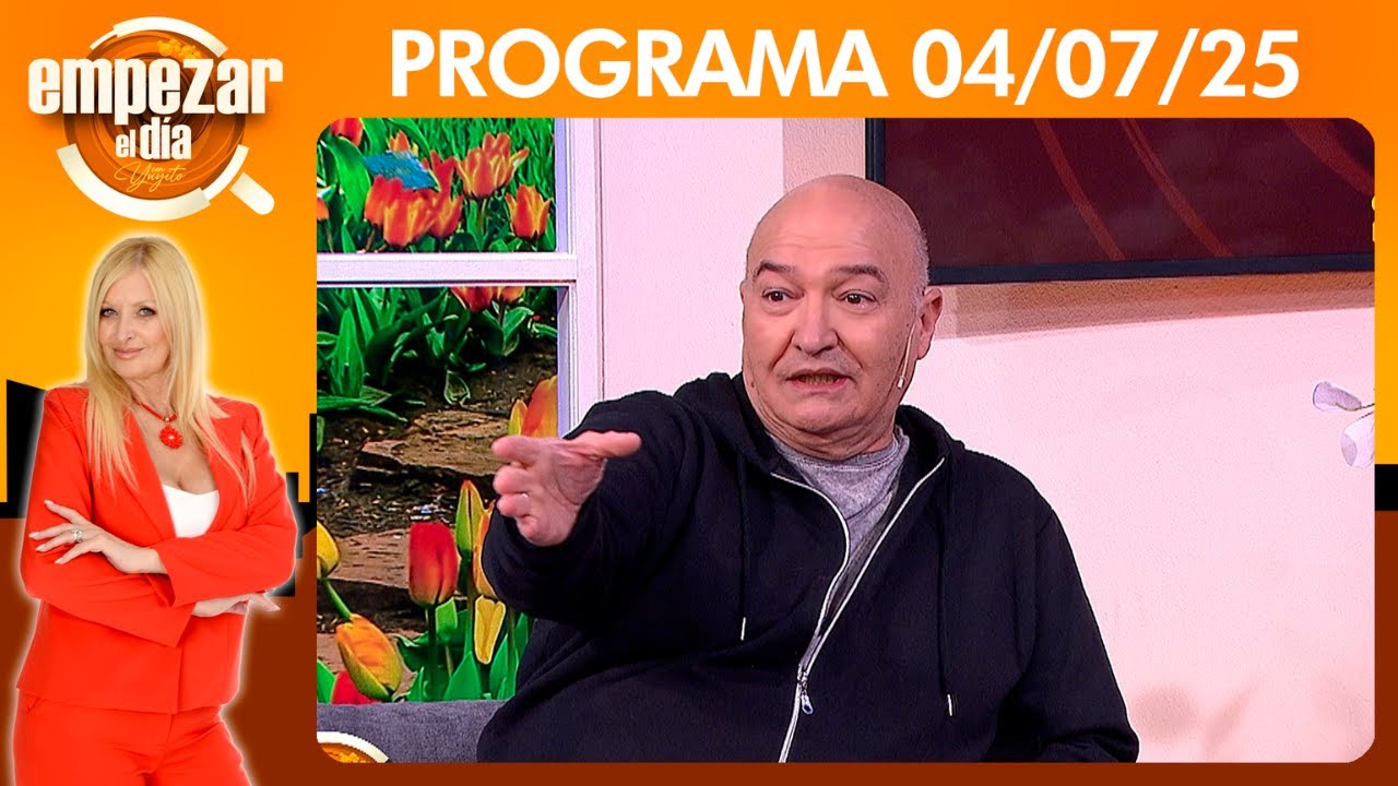 Empezar el día con Yuyito - Programa del 04/07/25 - LARRY DE CLAY BANCÓ FUERTE A MARCELO TINELLI