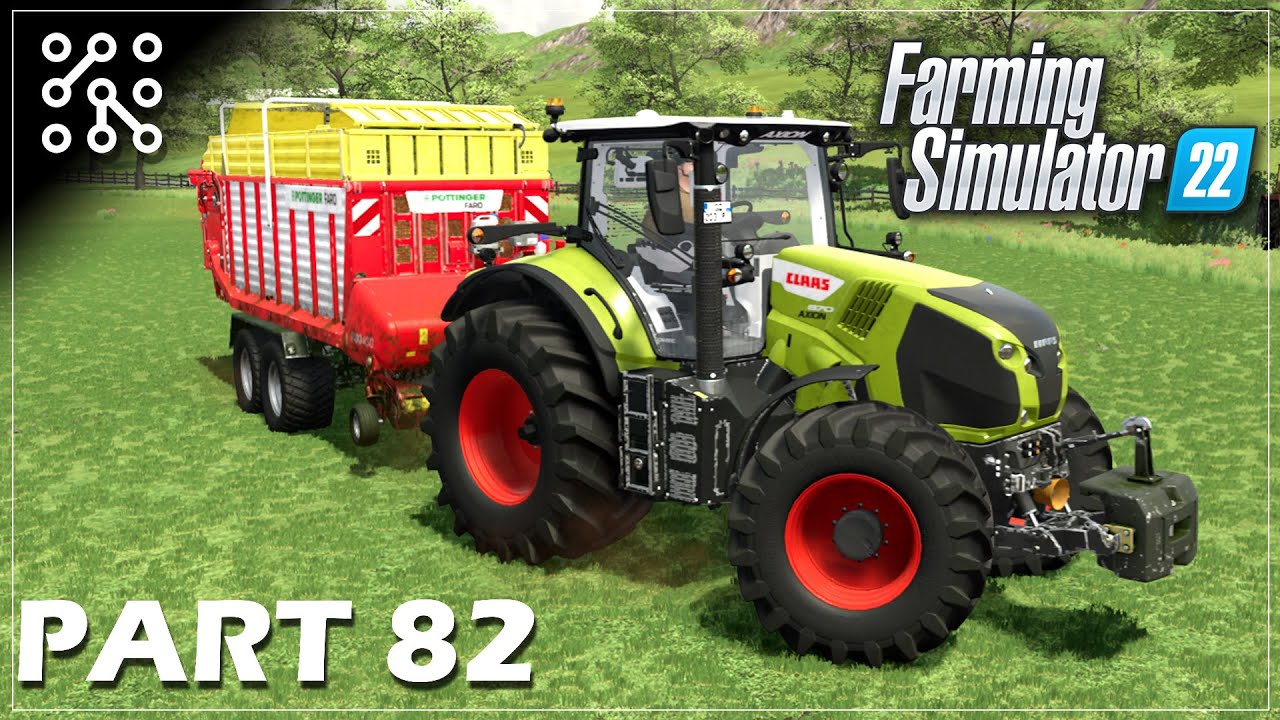 Sekání louky v lisování balíků l #82 | Farming Simulator 22 | Lets play | Česky