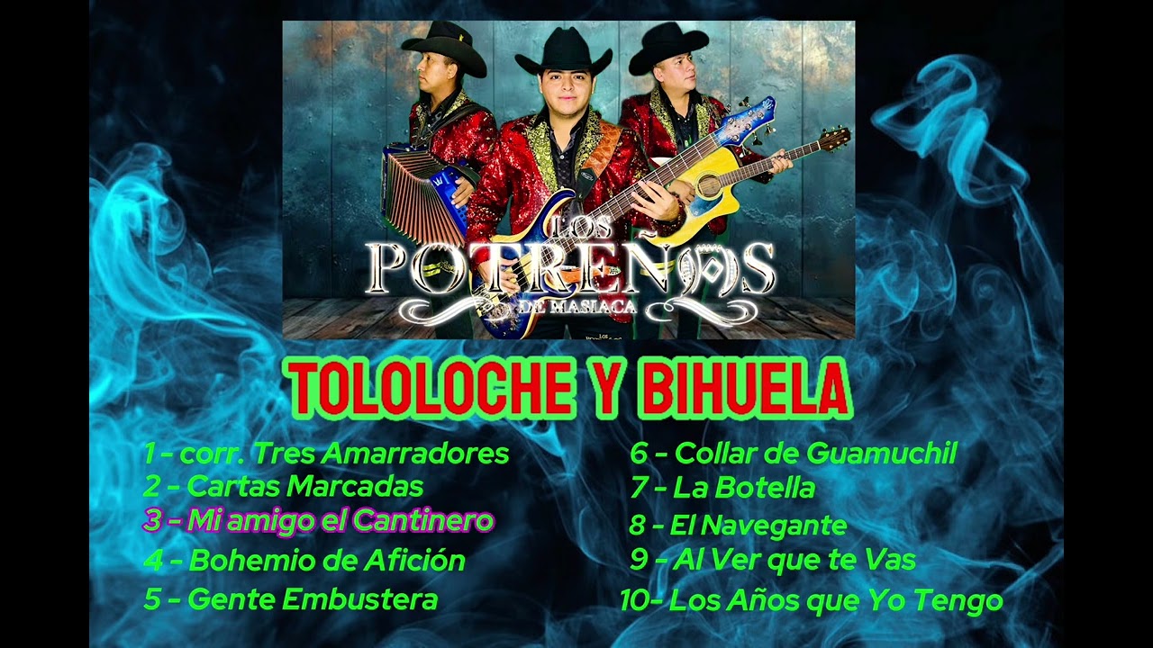 LOS POTREÑOS DE MASIACA - disco en Vivo 2025 TOLOLOCHE Y BIHUELA