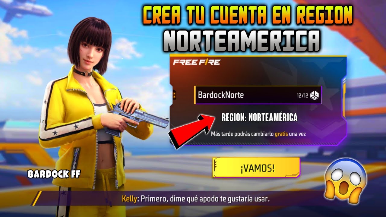 ✅ CÓMO CREAR UNA CUENTA DE FREE FIRE EN REGIÓN NORTEAMÉRICA? 2025 MUY SENCILLO Y RÁPIDO