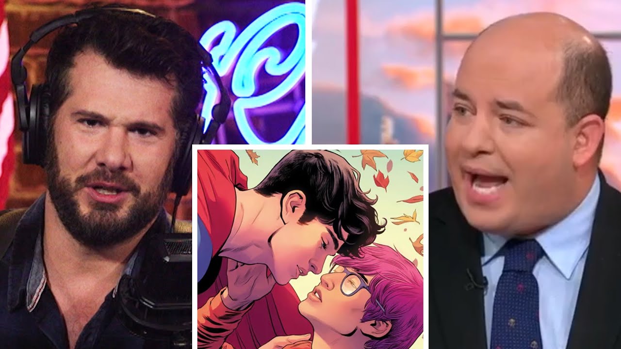 CNN's Brian Stelter LOVES Woke Superman! (And Why You Shouldn't) | Louder with Crowder