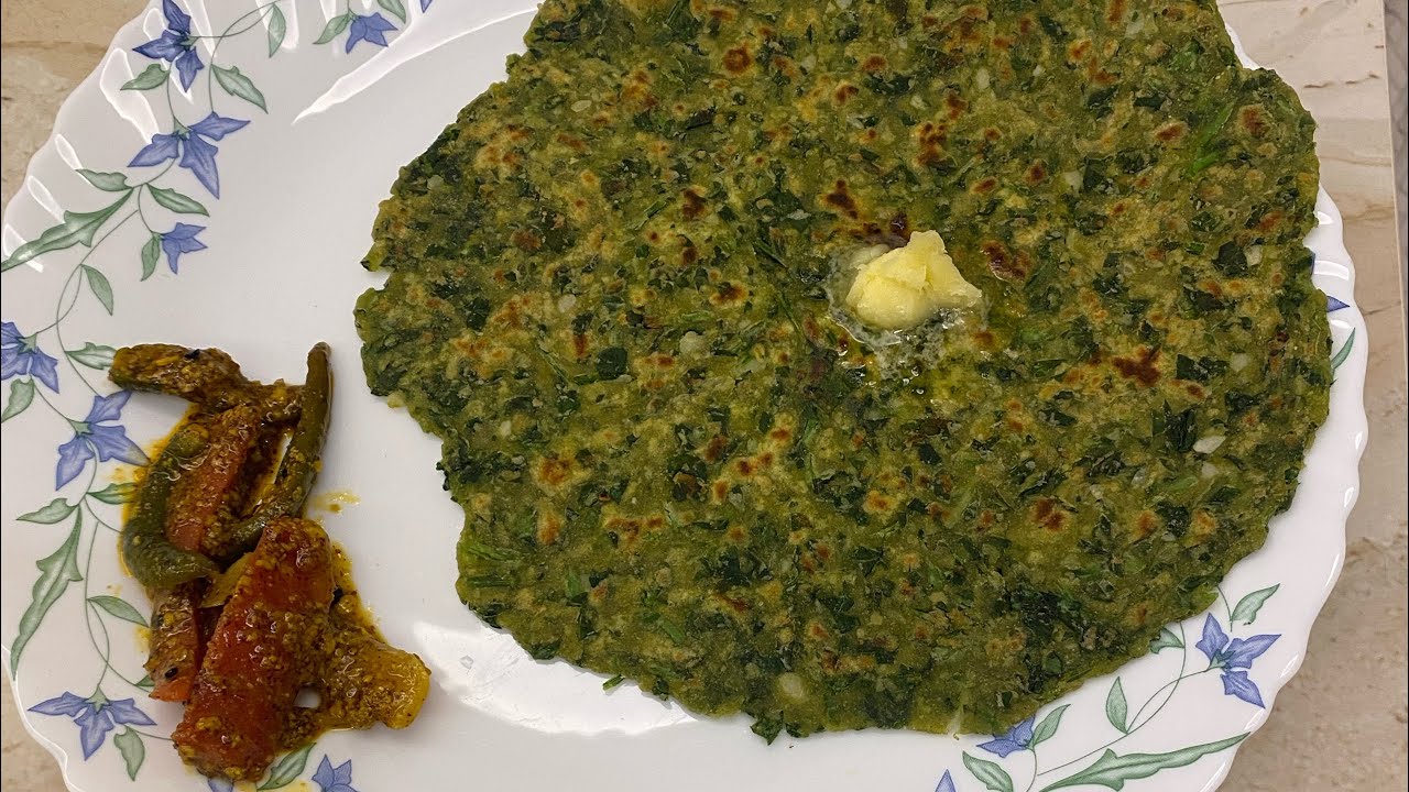 Yummy methi paratha recipe 