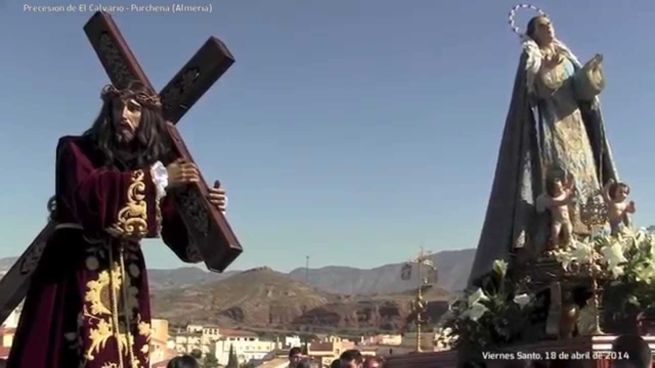 Procesión de El Calvario de Purchena (Semana Santa 2014)
