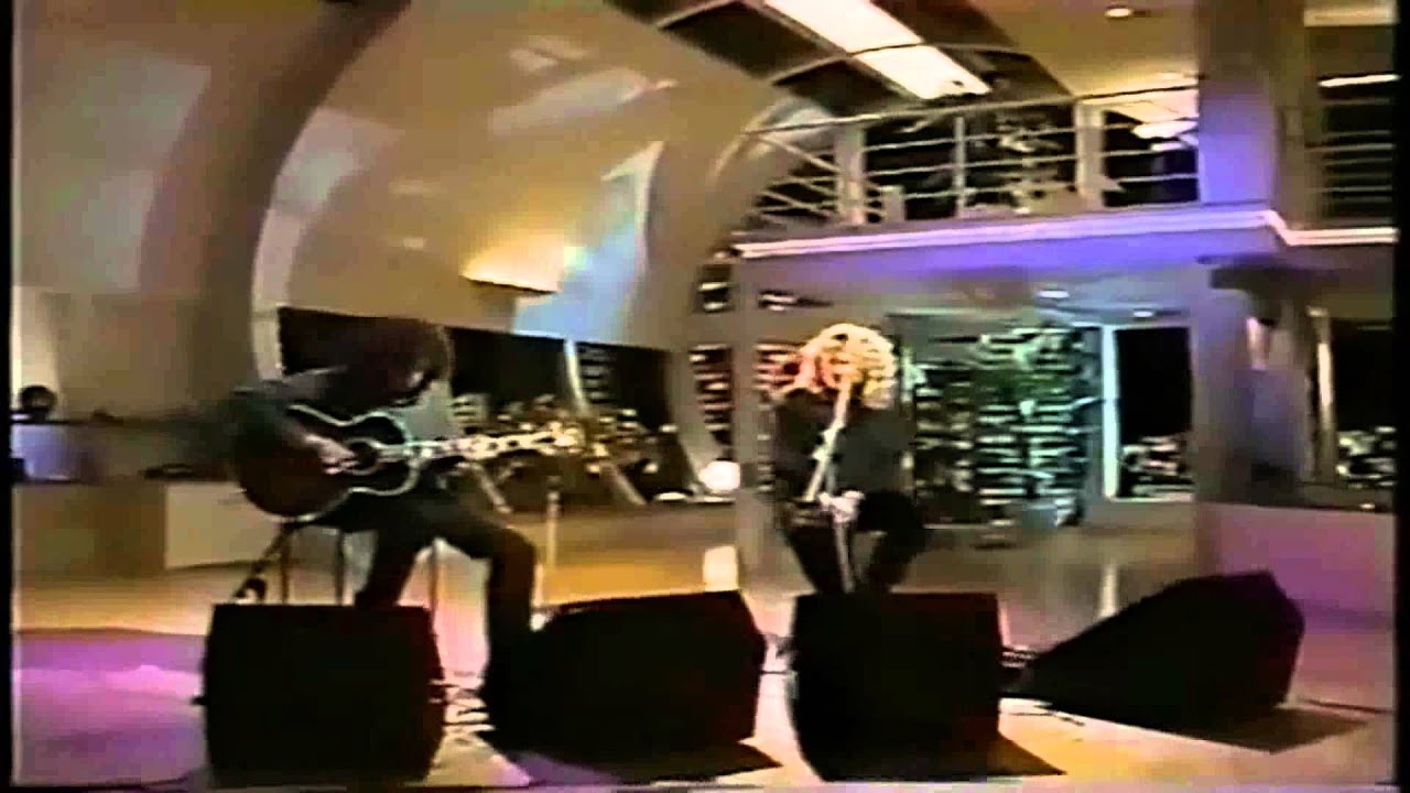 Page & Plant - Stairway to Heaven Acoustic - Japan TV - 1994