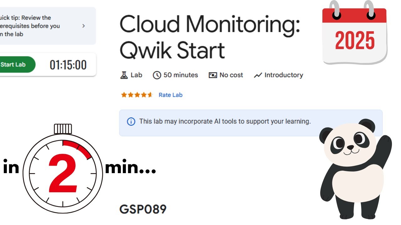Cloud Monitoring Qwik Start | #qwiklab | #GSP089 | Step by Step Solution | Google cloud 2025