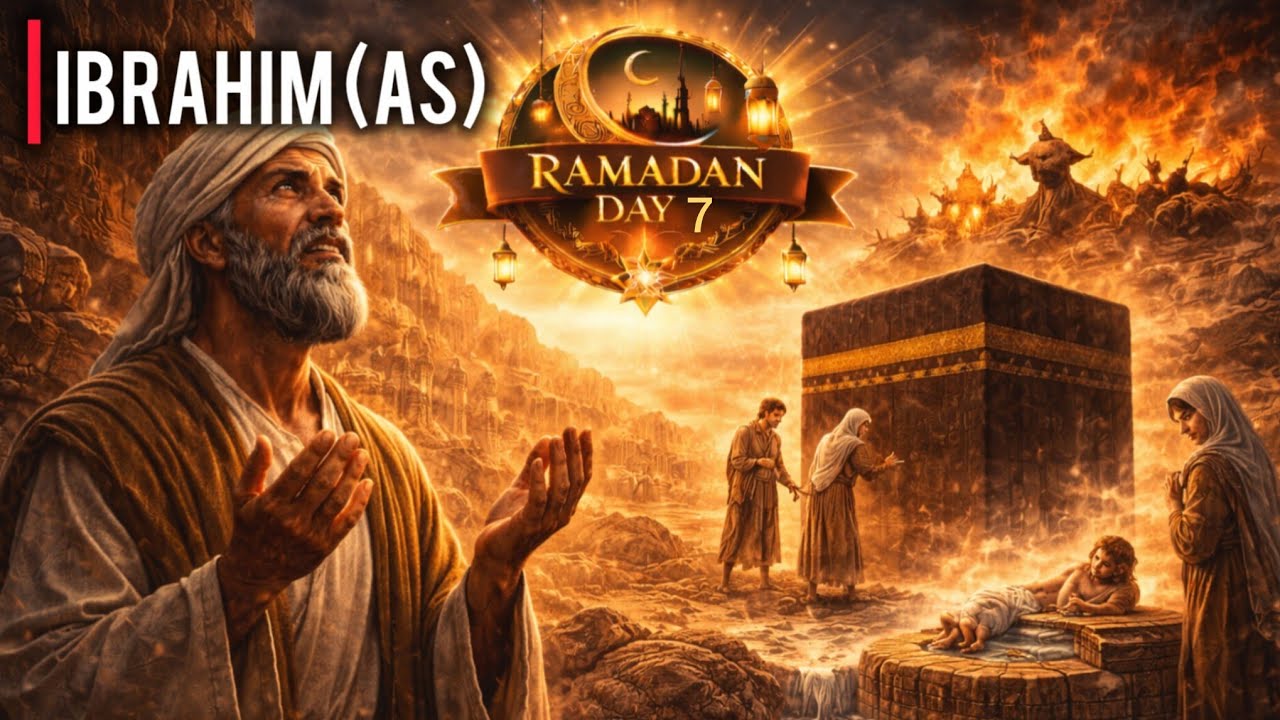 Ramadan Day 7: Prophet Ibrahim (AS) | Friend of Allah From Fire to Kaaba | Islamic Documentary