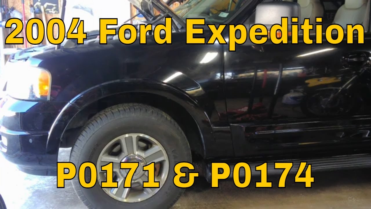 2004 Ford Epedition P0171 P0174 Lean on both banks
