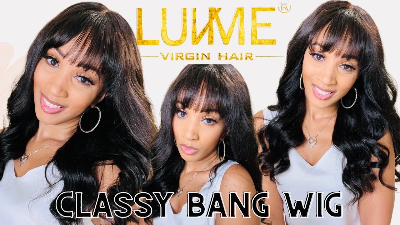 LUV ME HAIR | Face Framing Classy Bang 5x5 Lace Closure Glueless Wig Review