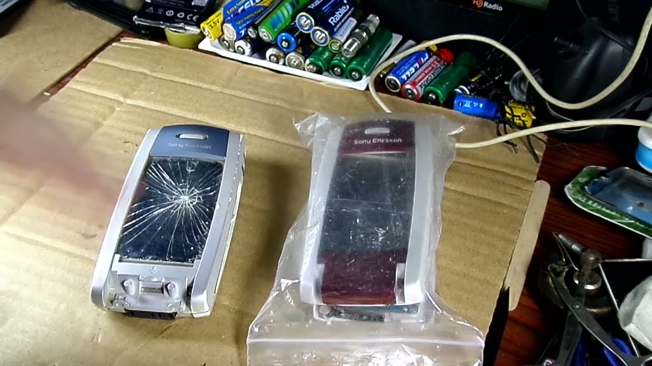 Sony Ericsson P800, снова сборка и разборка