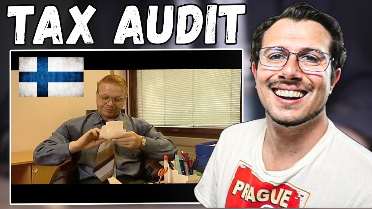 Italian Reacts To Kummeli - Tax Audit (Verotarkastus)
