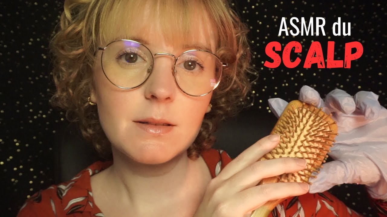 ASMR | RP - J'inspecte ton cuir chevelu (layered sounds, médical, papouilles, gants...)