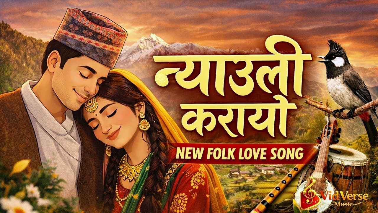 Nyaauli  Kraayo | New Nepali Folk Love Song 2026 by Arjun Bk | @VidverseMusic 