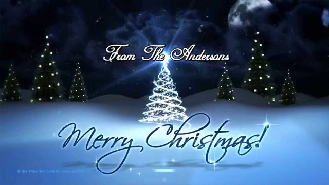 Create MAGICAL Christmas Holiday Greetings with low cost Video Templates