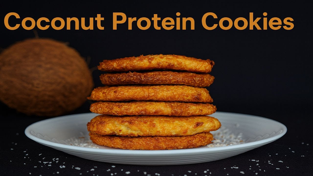 I Eat THIS Cookies Every Day and Lose Fat! Easy Fitness Dessert-coconut protein cookies