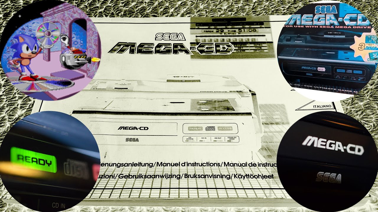 MEGA-CD Manual & Memories