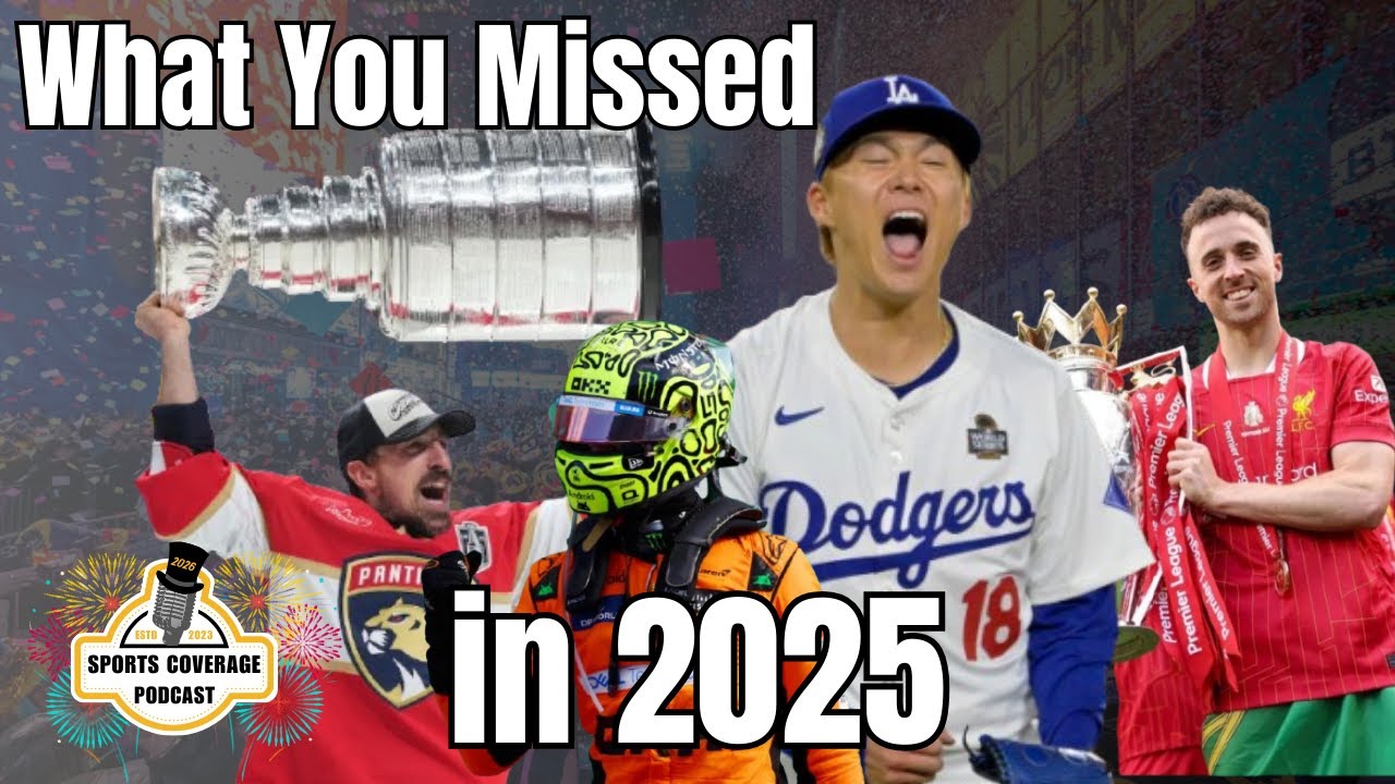 What you missed in 2025... A Full Sports Recap and Opinions LIVE