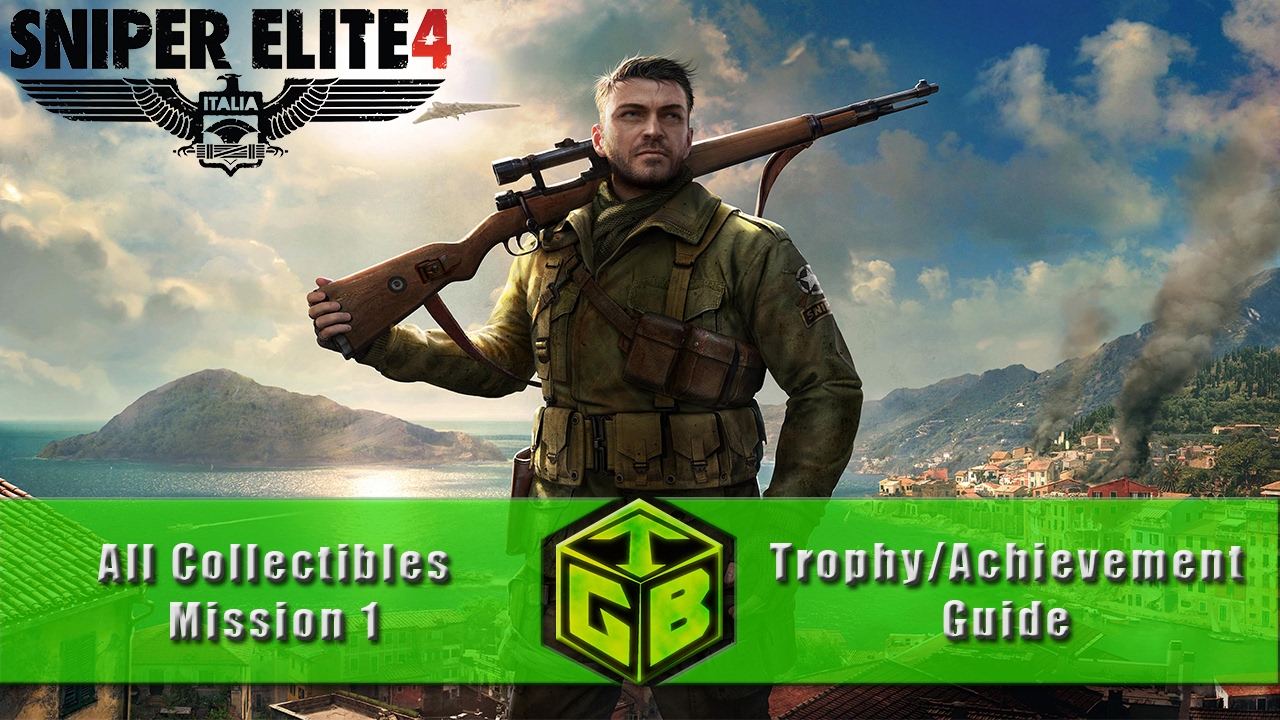 Sniper Elite 4 - All Collectible Locations (Mission 1: San Celini Island)
