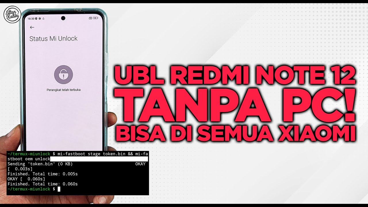 Как UBL разблокировать загрузчик Redmi Note 12 БЕЗ ПК - UBL Xiaomi, Redmi и POCO БЕЗ ПК!