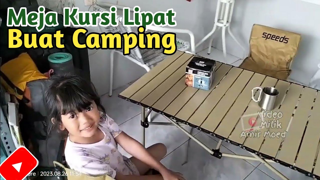 Unboxing Meja Dan Kursi Lipat Speeds || Cocok Untuk Camping Atau Mancing