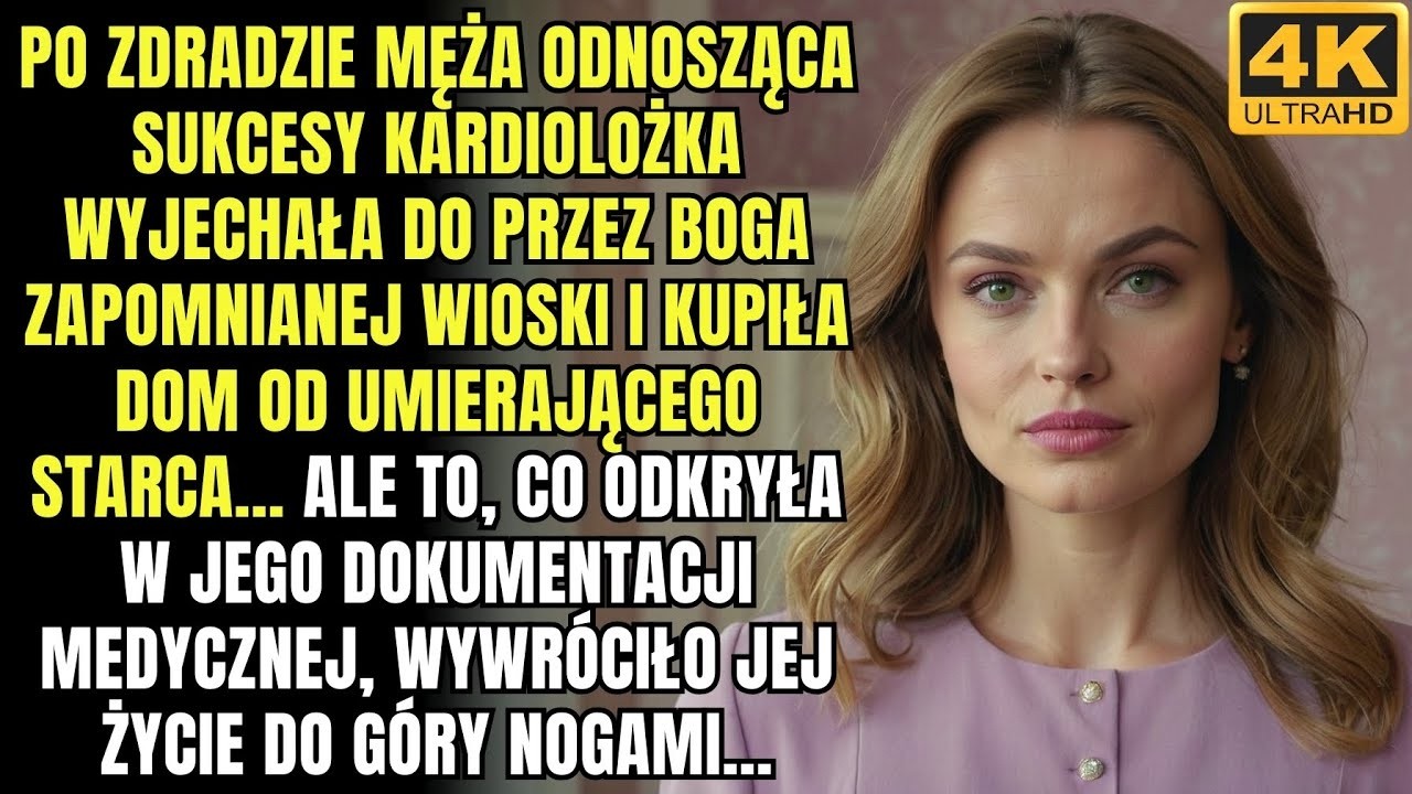 Po zdradzie męża kardiolog udał się do przez Boga zapomnianej wioski i kupił dom od podupadającego
