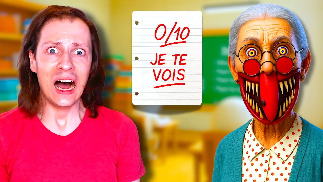 NE REGARDE JAMAIS LA PROF DANS LES YEUX ! 😱 – Délires de Max