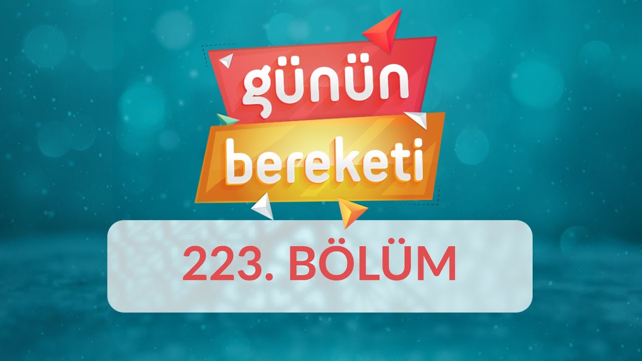 Evlilikte Sık Yaşanan Sorunlar ve Eşlerin Birbirinden Beklentileri- Günün Bereketi 6.Sezon 223.Bölüm