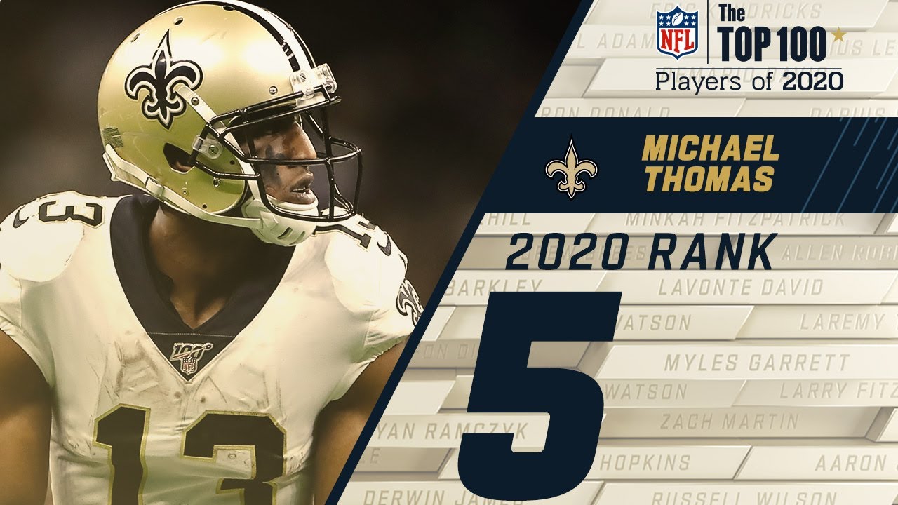 #5 Michael Thomas (WR, Saints) | Top 100 NFL Players of 2020