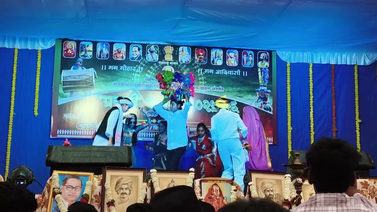 आदिवासी मुला/मुलींचे वसतिगृह जळगाव. 🏹प्रकृती उत्सव ग्रुप 🔥डान्स. 2026. लागे मोनाली वो  सोंग 