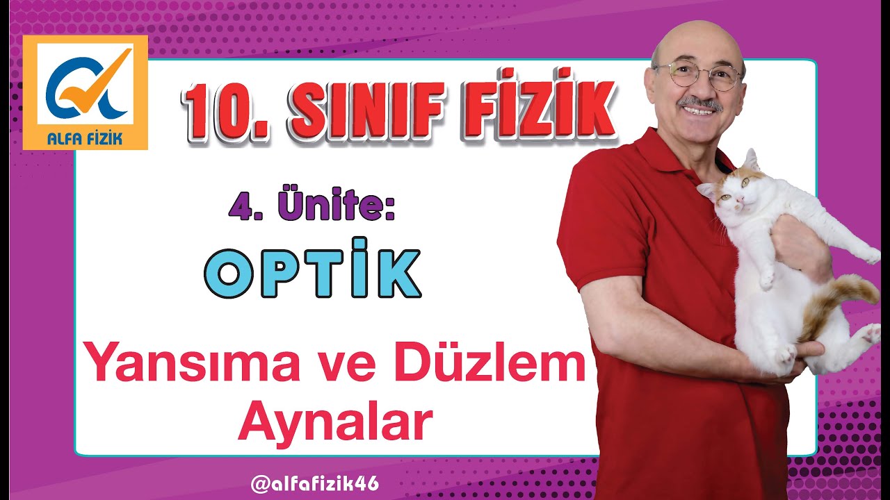10. Sınıf Fizik - Yansıma ve Düzlem Aynalar  I Optik