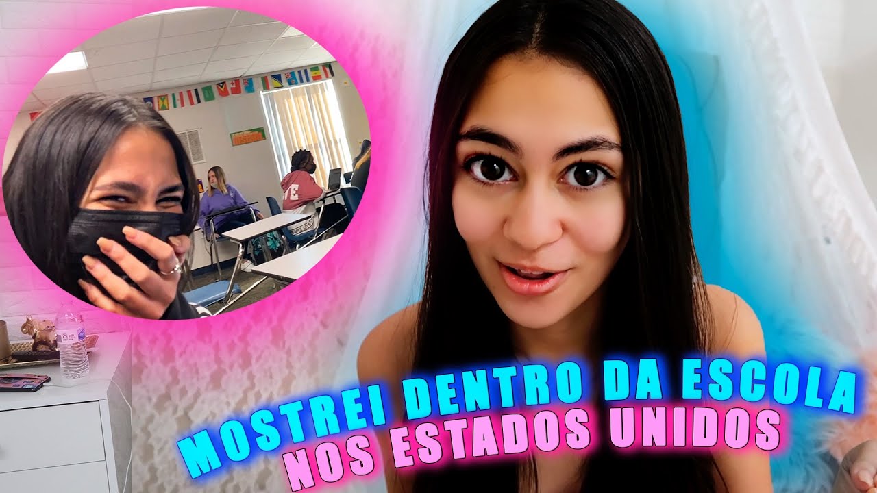Bela Bagunça em ROTINA do MEU ÚLTIMO Dia de AULA 100% REAL, mostrei dentro da escola EUA belabagunça