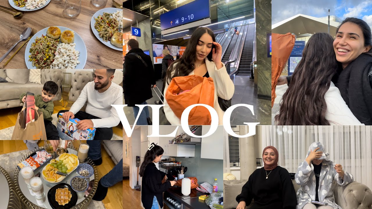 KIZ KARDEŞİM YATILIYA GELDİ, AKİFİ BAYA KIZDIRDIK, 5 CAYI MENÜSÜ, AKŞAM MİSAFİRİ - VLOG
