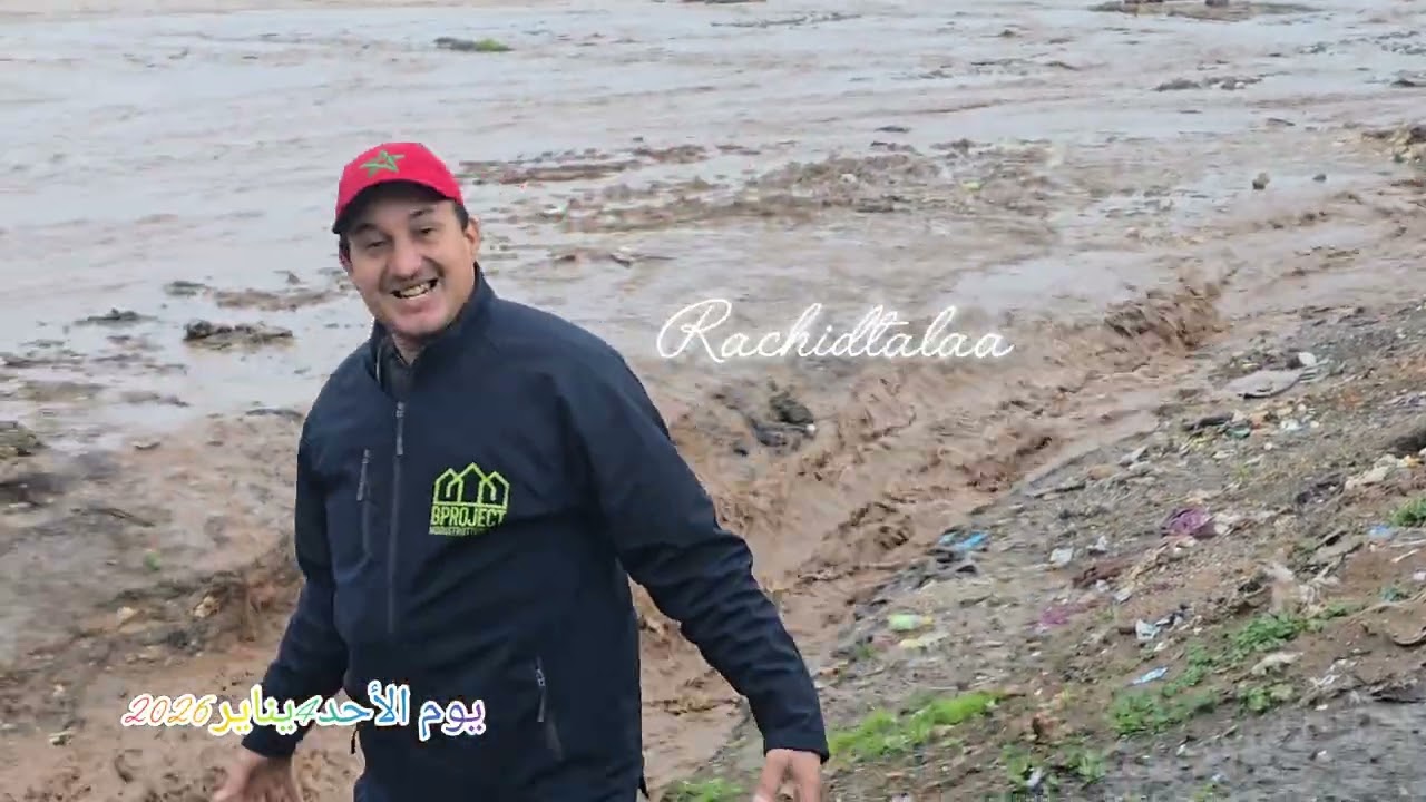 اليوم الأحد 4 يناير 2026فيضانات في رأس العين الشاوية، والحمد لله على خيرات مولانا 🙏اللهم زدنا وبارك