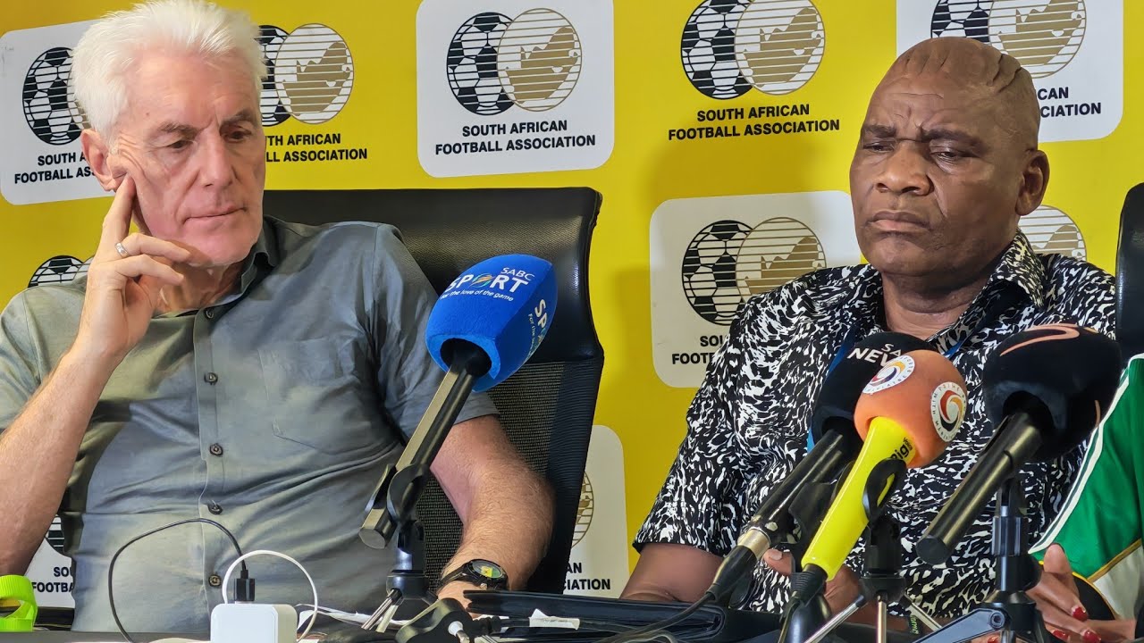 Bafana coach Hugo Broos happy with the SAFA National Identity Workshop held this week. 