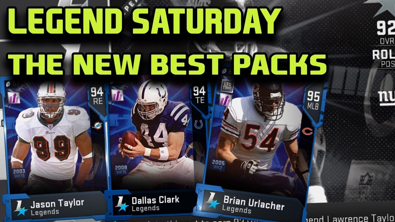 LEGEND SATURDAY *THE NEW BEST PACKS TO OPEN* | MADDEN 19 PACK OPENING