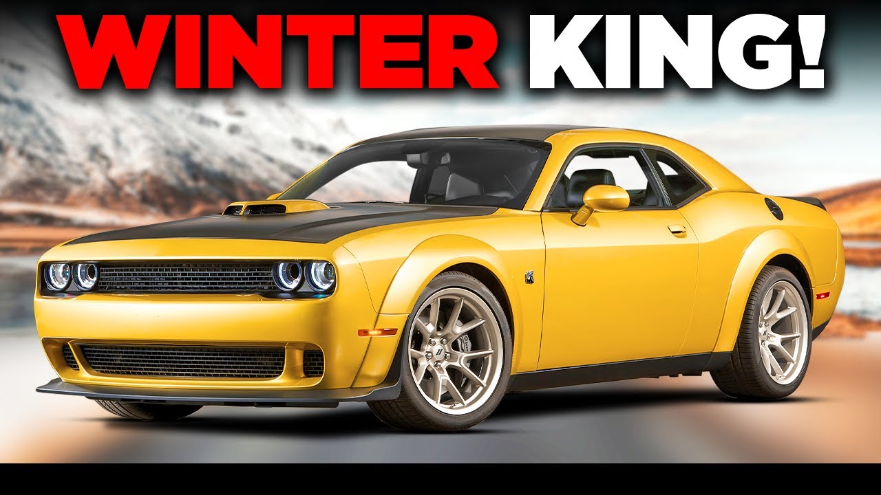 Why The Dodge Challenger AWD Is The Only Winter Muscle Car!