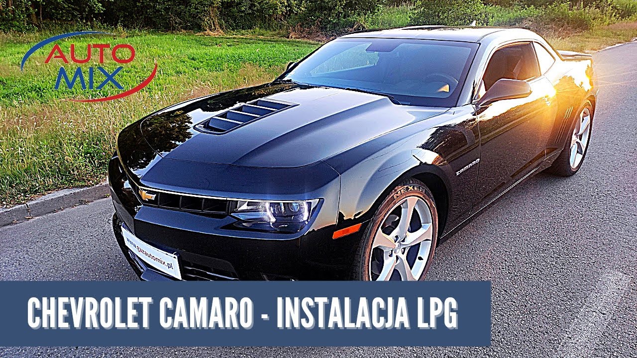 Chevrolet Camaro 2015 3.6 V6 328KM - instalacja LPG