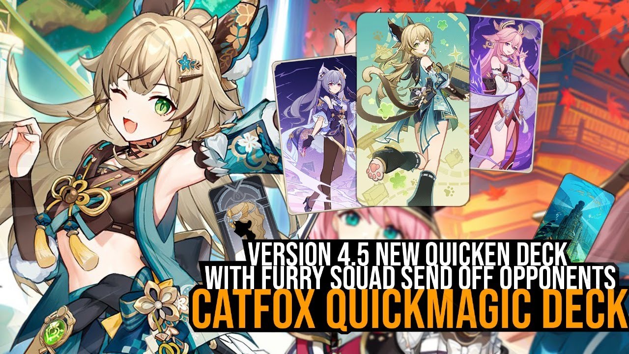 Kirara and The Feline Gang Conquering Foes with Madness | Kirara Genshin TCG | Genshin Impact TCG