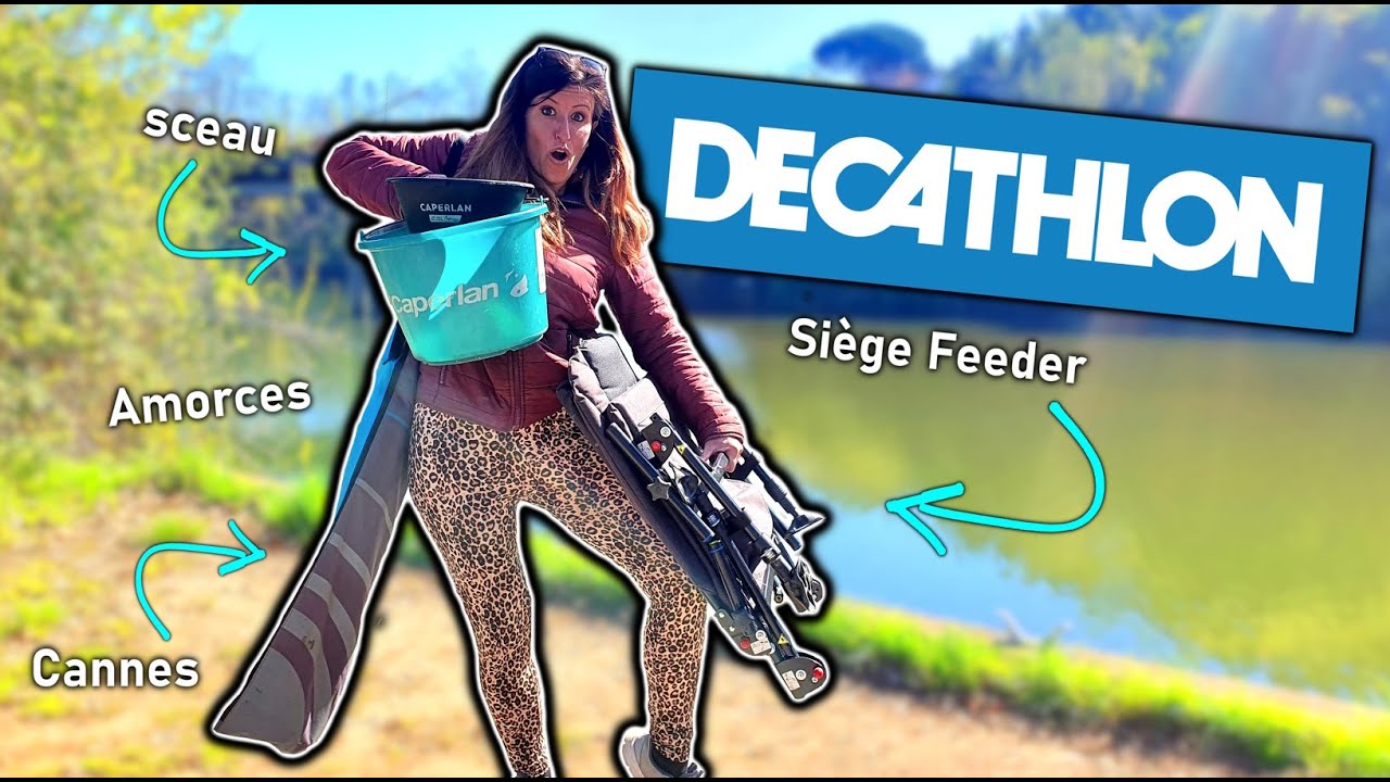 On achète TOUT le Matos Décathlon spécial Feeder !