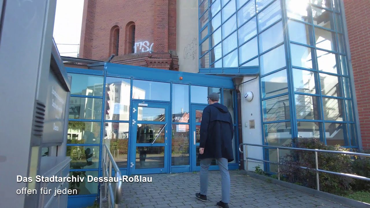 Das Stadtarchiv Dessau-Roßlau - offen für jeden
