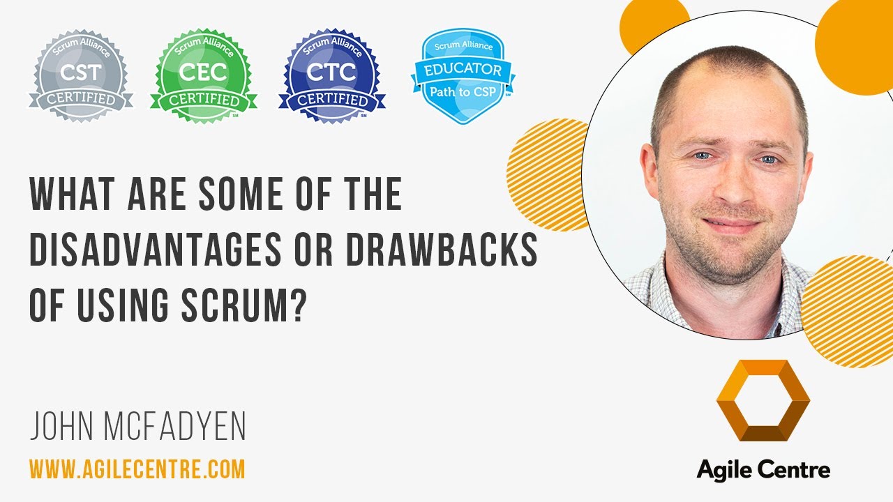 What are some of the disadvantages or drawbacks of using Scrum?