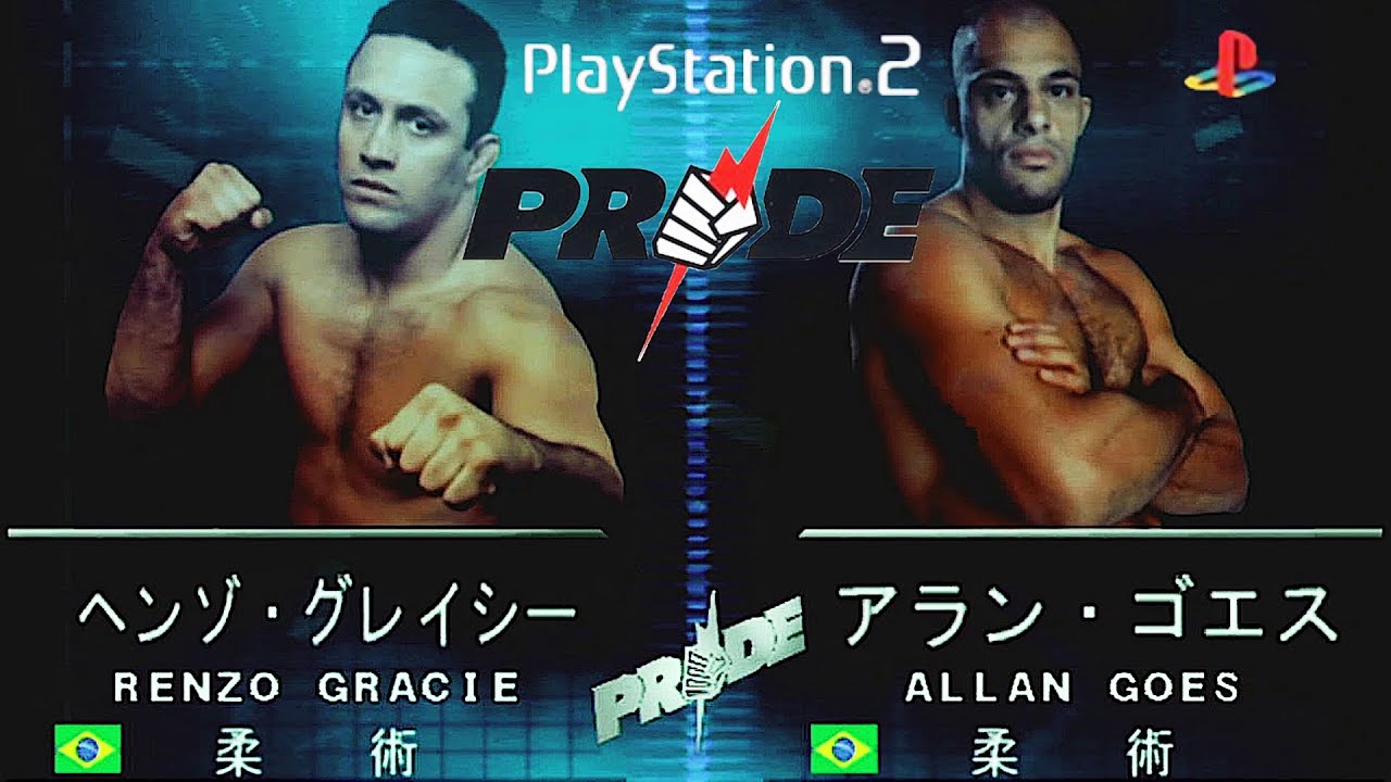 PS2🎮【PRIDE】エキシビション戦（COM観戦）ヘンゾ・グレイシー選手VSアラン・ゴエス選手