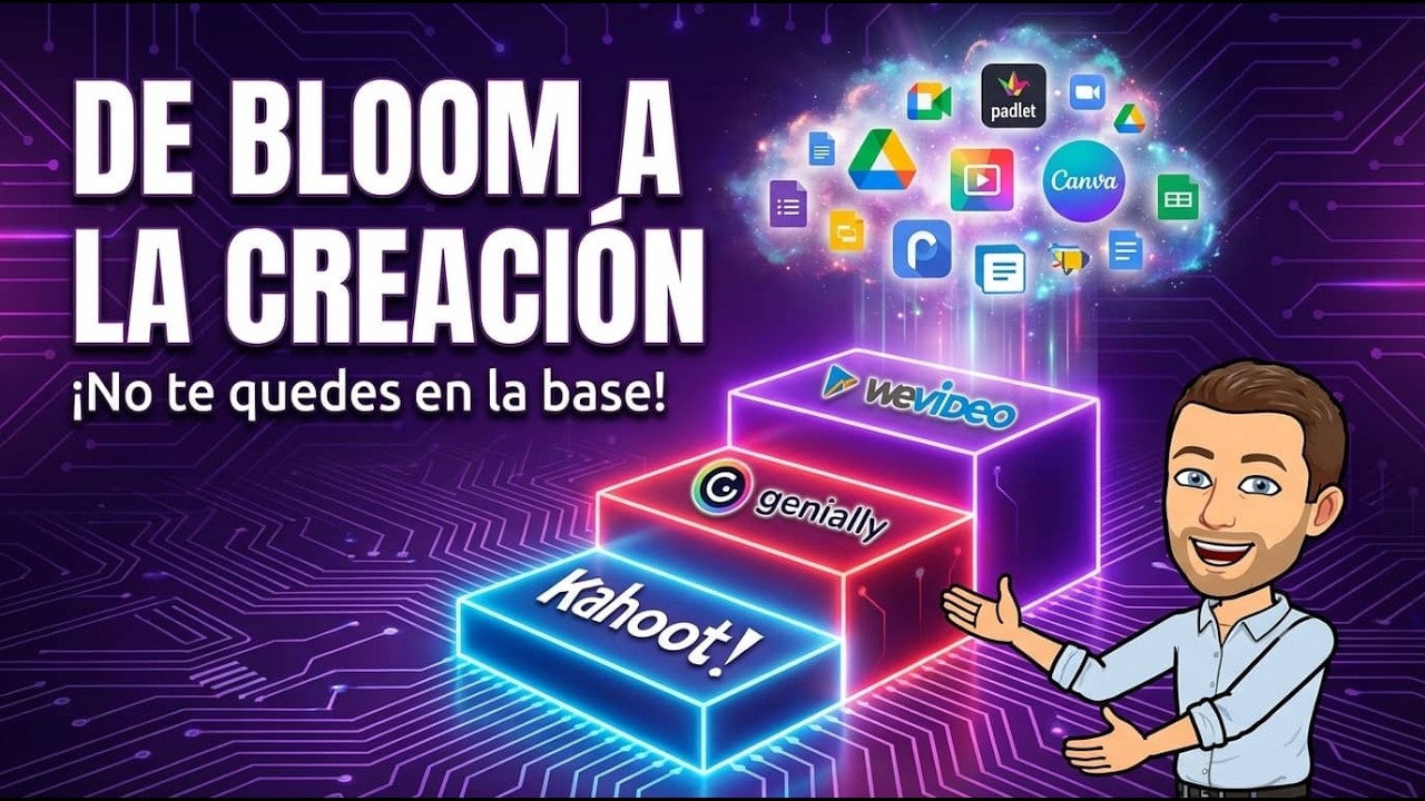 La Escalera Digital: De Recordar a Crear con Apps | #ElBlogGesvin