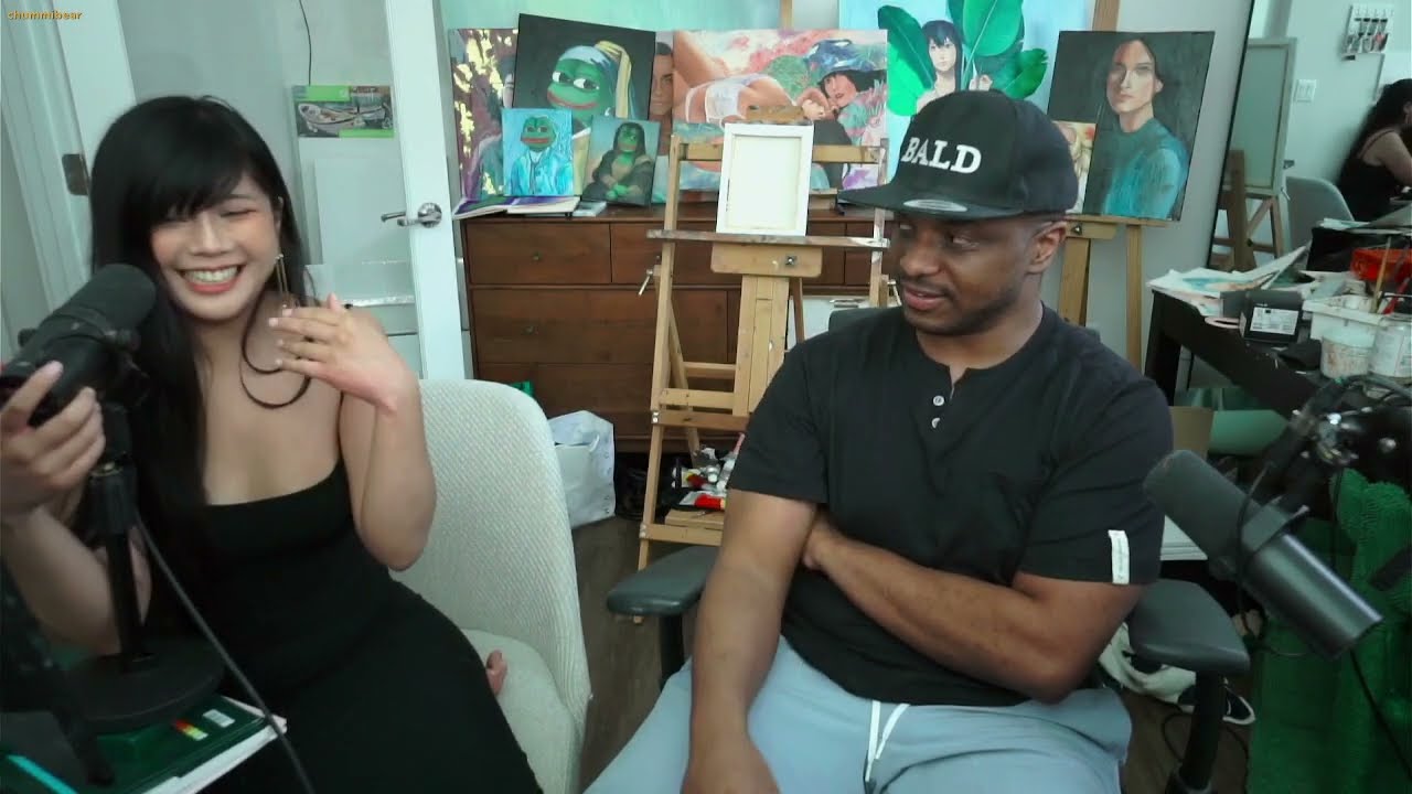 Quqco says in Japanese to Lacari's Chat: "I want to do it"