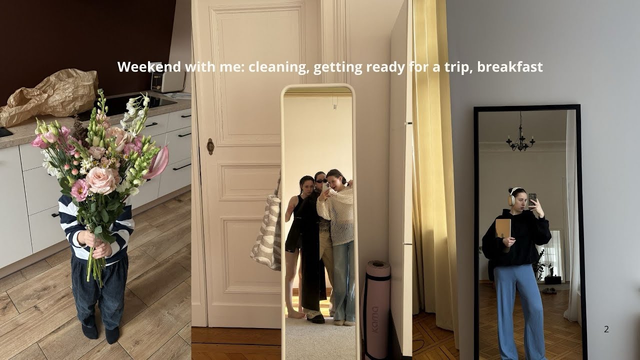 Выходные со мной: завтраки, уборка, подготовка в поездку… #vlog #weekendvibes #weekendvlog 