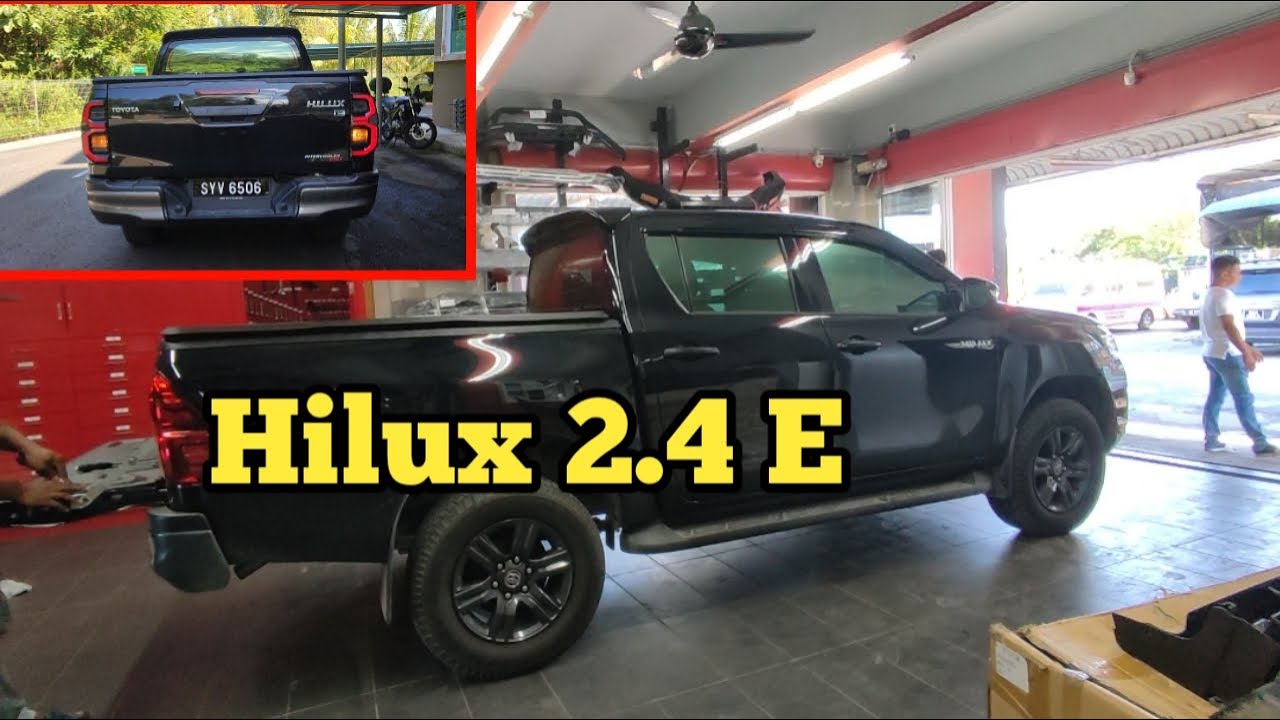 Tukar Lampu Belakang Dan Stabilizer Arm Hilux 2023