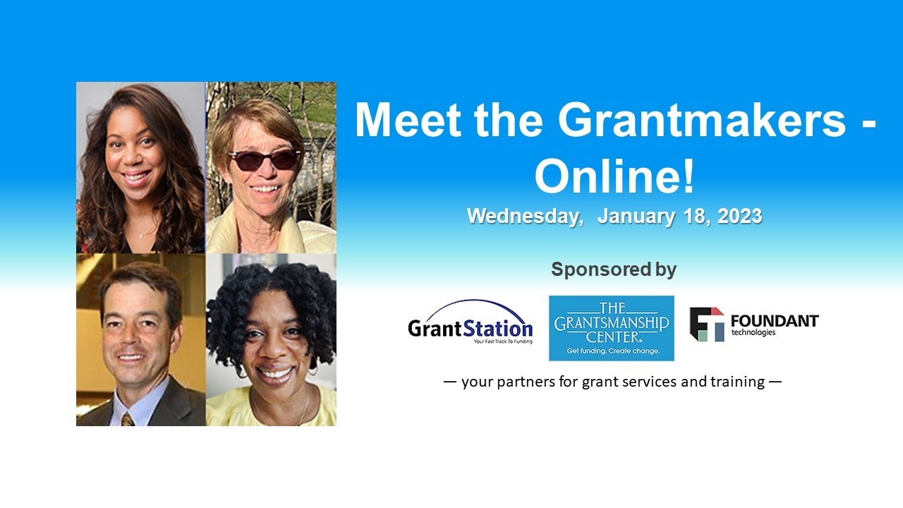 Meet the Grantmakers - The Skillman Foundation, W.M. Keck Foundation, El Paso Community Foundation