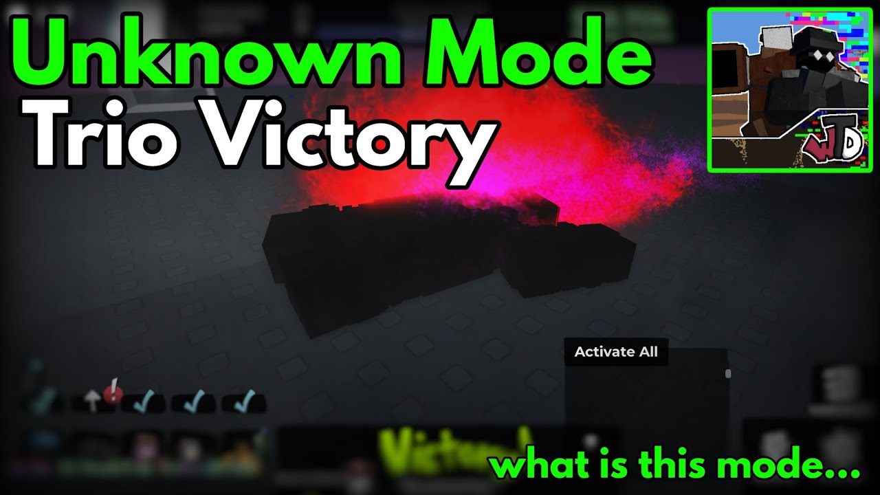 [1.15/Event] Unknown Mode Trio Triumph | World Tower Defense